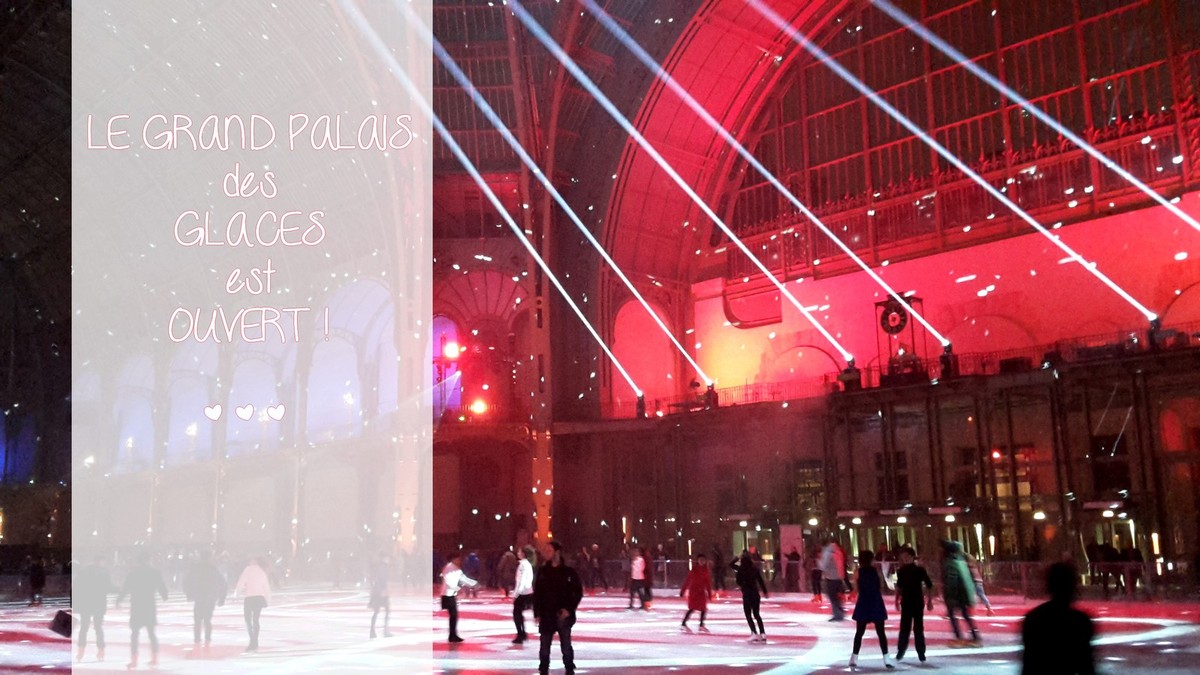Le Grand Palais des Glaces ou la patinoire intérieure la plus grande au monde... 