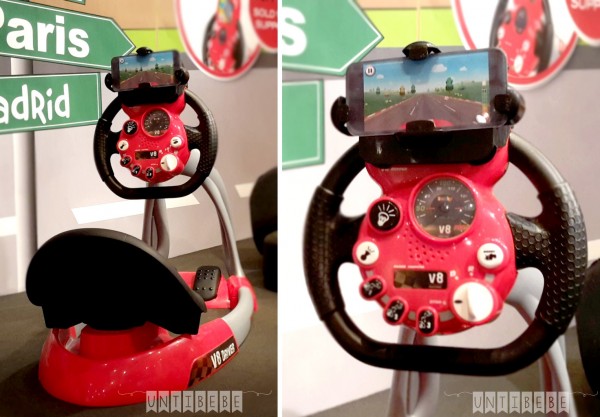 smoby voiture pedale volant smartphone