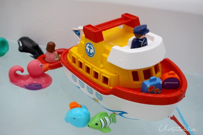 bateau playmobil bain
