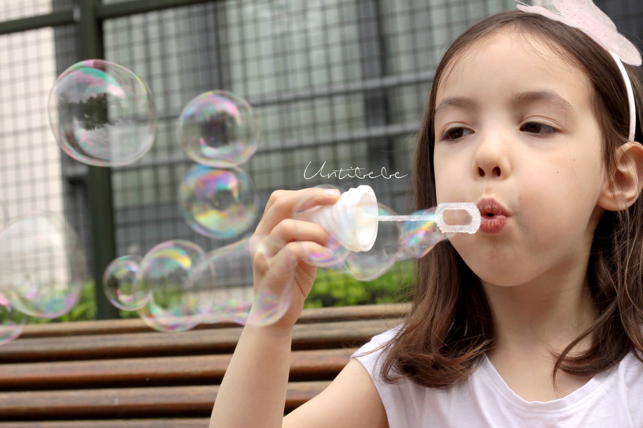 bulles de savon enfant