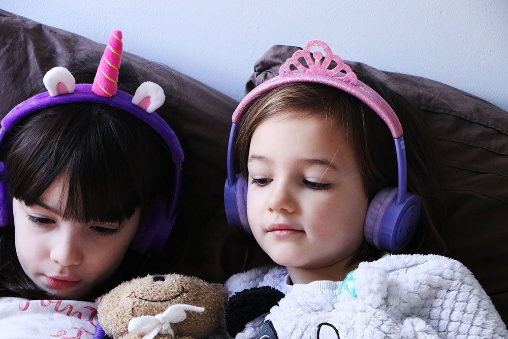 Un casque audio pour enfant drôle et sans risque pour ses oreilles